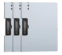 Dossier presse-papiers format lettre avec doubles clips, classeur de bureau sans poinçon avec pince à ressort Double Clamp Folder