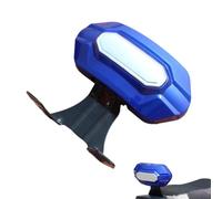 Dossier Road Glide - Support de dossier confortable pour vélo, coussin moto, mousse épaisse ergonomique un confort et une stabilité longue durée | Passe d'accessoires détachables glisse route repos ar