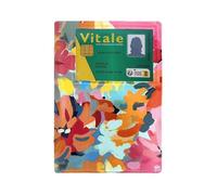 Dossier santé avec fenêtre carte Vitale - PVC ""Bouquet"" avec poches intérieures - Fabriqué en France - Color Pop