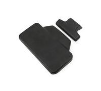 Dossier siège Moto 1 Ensemble De Coussinets De Dossier De Passager Antichoc pour Sacoche Arrière, Autocollant De Coffre, Coussin De Boîte Supérieure pour Moto