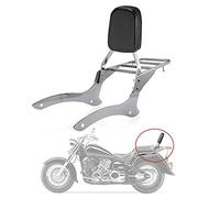 Dossier Sissy Bar, PSLER Porte Bagages, Coussin Dossier Passager, pour Yamaha V-Star Drag Star XVS1100 250