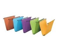 Dossier suspendu AZO fond 30mm couleurs assorties - Lot de 25 - Oblique az G