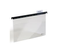 DURABLE Dossiers suspendus, format A4, transparent, onglet