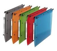 Elba Dossier suspendus pour armoire Design A4 Polypropylène - 100 feuilles - Fond V - Assortis - Lot de 10