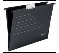 Dossier suspendu Leitz 19220095 format A4 carton recy ase en V avec barres de suspension noir