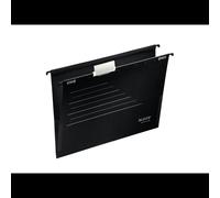 Dossier suspendu Leitz Alpha Active format A4 en carton noir 348x260mm certification FSC 90g