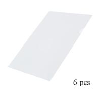 Dossier Transparent En Forme De L, Pp, Une Page, A4, Deux Pages, Sac De Rangement Pour Fichiers, Housse De Protection Pour Le Contrat