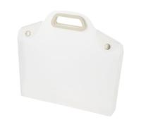 Dossier transparent, protecteur imperméable, étui de transport portable réutilisable, poche transparente pour l'école, les CV, les projets, les livres, les documents, les enveloppes, l'organisation du