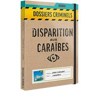 Dossiers Criminels - Disparition Aux Caraïbes : John Leblanc Est Porté Disparu - Jeu de Societe Escape Game - Jeu d’Enquête Immersif et Collaboratif, 1-6 Joueurs