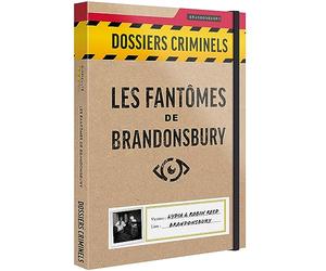 Dossiers Criminels - Les Fantômes de Brandonsbury : Découvrez Les Secrets Obscurs d'un Hôtel Maudit - Jeu de Societe Escape Game - Jeu d’Enquête Immersif et Collaboratif - 1-6 Joueurs