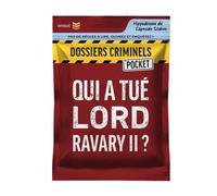 Platonia Games – Jeu d'enquête Pocket : Dossiers Criminels – Qui a tué Lord Ravary II ? – 1-6 joueurs, 45 min