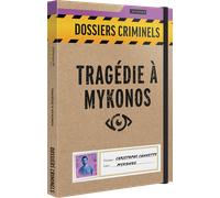 Platonia Games - Jeu d'enquête - Dossiers Criminels Tragédie à Mykonos - 18 ans - Fabriqué en France