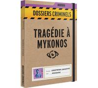 Platonia Games Dossiers Criminels - Tragédie à Mykonos - Cruelle Fin De Carrière pour Christophe Cannette - Jeu de Societe Escape Game - Jeu d'Enquête Immersif et Collaboratif