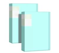 Dossiers d'affichage A4, Classeur A4, livre d'affichage, 30 pochettes, paquet de 2, multicolore(Green)