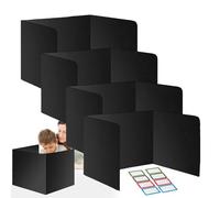 Dossiers De Confidentialité - PP 44x34cm | Test Du Diviseur De Confidentialité | Diviseurs De Bureau D’étudiant | Boucliers D'étude De Test En Classe, Fournitures Réutilisables Pour Enseignants, Facil