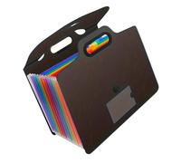 Dossiers de documents en accordéons de format lettre avec fermeture à boucle