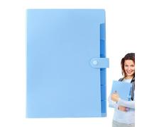 Dossiers De Stockage,Organisateur De Factures Scolaires | Dossier Portable A4 Multifonction Avec Étiquettes Colorées Et Sept Poches Pour La Gestion Des Factures Et Des Reçus À La Maison Et Du Commerce