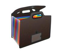 Dossiers extensibles au format lettre - Organisateurs de documents de poche avec 13 accordéons de poche