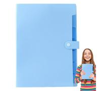 Dossiers Pour Documents - Organisateur En Papier,Dossier Multifonction Portable Avec Étiquettes Colorées Et Sept Poches Pour La Gestion Des Documents Et Reçus À Domicile Et Professionnels
