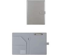 Dossiers, Presse-papiers, support juridique for ipad, format lettre A4, bloc-notes for école de commerce, bureau, planches à clips de conférence(Light Gray)