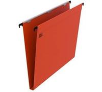 Dossiers suspendus Kraft pour tiroirs fond U 15 mm - Maxiburo - Lot de 25 - Orange Orange G