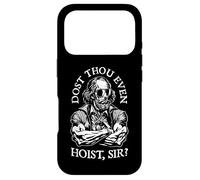 Dost Thou Even Hoist Sir? Citation Amusante Shakespeare Shades Gym Coque pour iPhone 17 Pro