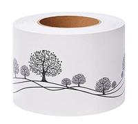 Dostear Frises Papier Peint Arbres du désert 10 X 500cm Moulure Murale Autocollant Murals Adhesif Murale Plinthe Adhesive PVC