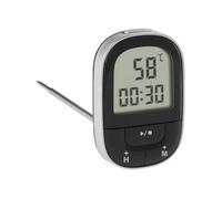 TFA Dostmann 30.1062.01 Thermomètre de cuisine affichage en °C / °F, nourriture pour bébé, pâtisserie, rôti, burger, matière