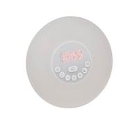 Dostmann 60.2019.02 à quartz Réveil blanc