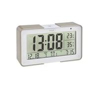 Dostmann 60.2540.53 radiopiloté(e) Réveil or, blanc Heures de réveil 3