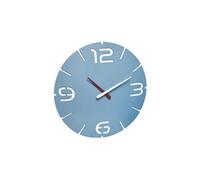 Horloge murale TFA Dostmann 60.3047.14 à quartz 35 cm x 3.5 cm bleu mer