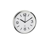 Dostmann 60.3535.02 radiopiloté(e) Horloge murale 253 mm x 42 mm aluminium (brossé)