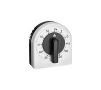 Dostmann Analoger Küchen-Timer Minuteur de cuisine blanc-noir analogique