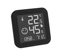 Dostmann BLACK & WHITE Thermo-hygromètre noir 30.5054.01