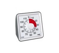 Dostmann Timer VISUAL Minuteur blanc analogique