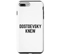 Dostoevsky SAVOIT Lire Les Romans de philosophie de la littérature Russe Coque pour iPhone 7 Plus/8 Plus