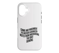Dostoïevski Littérature Russe Vintage Classique Lecteur de Romans Coque pour iPhone 16