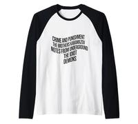 Dostoïevski Littérature Russe Vintage Classique Lecteur de Romans Manche Raglan