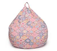 DOSYCOVUR Housse De Bean Bag Seulement Velours Doux Élastique Lavable Zippée Grande Petite Bean Bag Gaming Fluffy Coussins De Rangement Jouets Cuddly Adultes Adolescents,C,90 * 90cm
