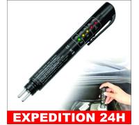 Dot 3/4/5 Testeur de Liquide de Frein, testeur de Liquide de Frein avec Affichage 5 LED pour véhicule Automobile, testeur de