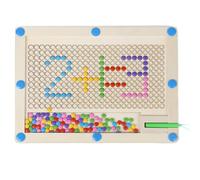 Dot Art Magnetic Board - Fun Bead Drawing Learning System, Educational Magnetic Pixel Activity Accessory, Creative Pattern Skill Development Toy for Kids Toddlerz Boys Friends Use | Interactive Early