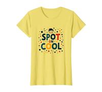 Dot Day Celebration Joyful Youth Jumping T-Shirt, Femme, Citron, XS