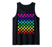 Dot Day Polka Dot Rainbow Mignon Fun Abstrait Débardeur