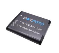 Dot.Foto D-LI96 Premium 3.7v / 890mAh Batterie Rechargeable pour Pentax WG-1000
