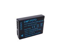 Dot.Foto DMW-BCG10, DMW-BCG10E Premium 3.6v / 895mAh Batterie Rechargeable pour Panasonic Lumix DMC-TZ6 TZ7 TZ8 TZ9 TZ10 TZ20 TZ30 TZ35 TZ65