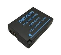 Dot.Foto DMW-BLD10, DMW-BLD10E Premium 7.2v / 1010mAh Batterie Rechargeable pour Panasonic Lumix DMC-G3, DMC-GF2, DMC-GX1