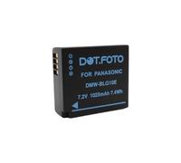 Dot.Foto DMW-BLE9, DMW-BLE9E, DMW-BLG10, DMW-BLG10E Premium 7.2v / 1025mAh Batterie Rechargeable pour Panasonic DC-TZ99, DC-TZ90 DMC-TZ100 DMC-GX7 DMC-TZ80 DC-LX100 II, DMC-GF6 DMC-GX80 DC-GX9