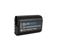 Dot.Foto DMW-BLK22 Premium Grande Capacité 7.2v / 2500mAh Batterie Rechargeable pour Panasonic Lumix DC-S5, S5II, S5IIX, S9, G9II, GH5, GH5II, GH5S, GH6