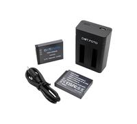 Dot.Foto LB-015 Premium 700mAh Batterie (x2) et Double Chargeur USB pour Kodak PixPro WPZ2