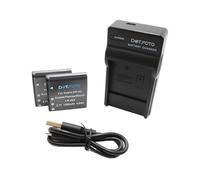Dot.Foto LB-060 Premium 1250mAh Batterie (x2) & Chargeur de Batterie USB pour Kodak PixPro AZ361, AZ362, AZ421, AZ422, AZ425, AZ501, AZ521, AZ522, AZ525, AZ526, AZ527, AZ528